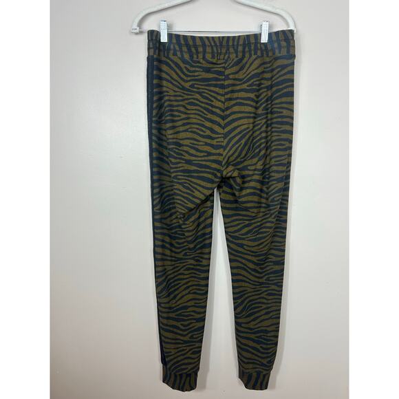 Johnny Was Metallic Tape Zebra Print Pull on Jogger Sz Medium - Picture 6 of 6